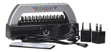 Breathe Safe plasma air purifier and power accessories