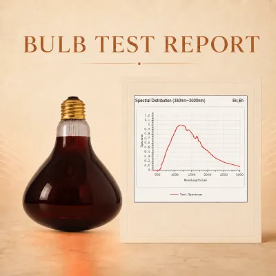 Sauna Fix Bulb Test Report