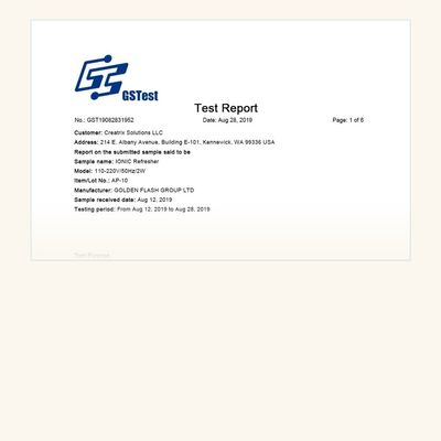 IONIC Refresher Natural Bacteria Test-753