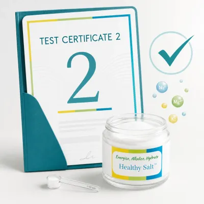 Healthy Salt Test Certificate 2