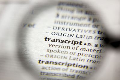 Video and Transcript Pages