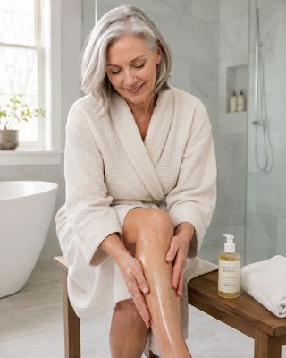 Body Oil vs Lotion for Crepey Skin