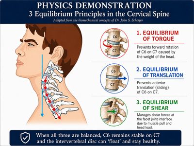 Torque, Translation and Shear: The 3 Equilibrium Principles of a Spinal Joint [2026-10-21 07:00]