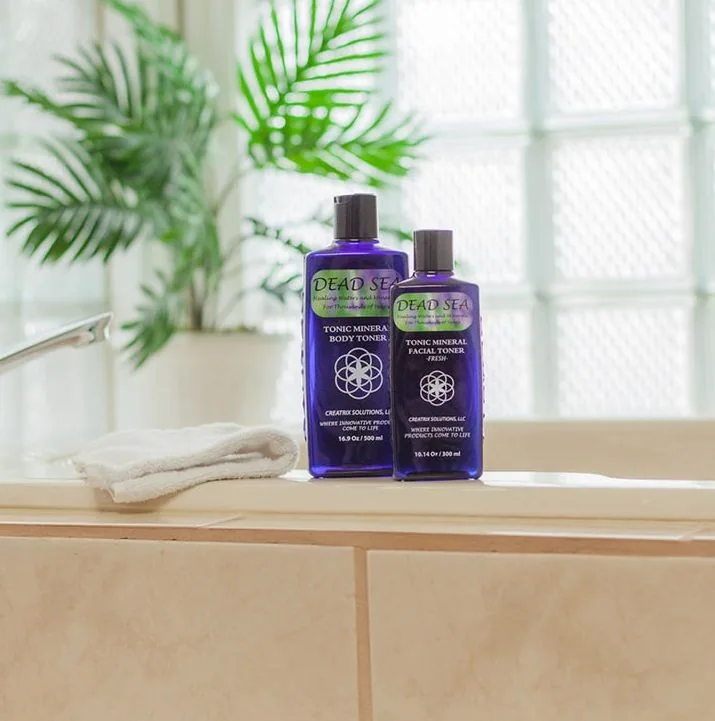 Dead Sea mineral toner collection