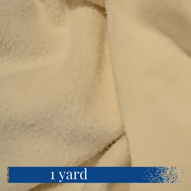 Organic Bamboo and Cotton Fleece 1 Yard