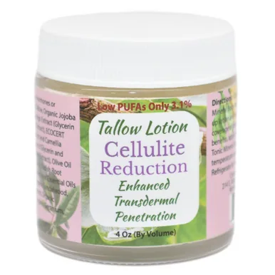 Tallow Lotion Cellulite Reduction
