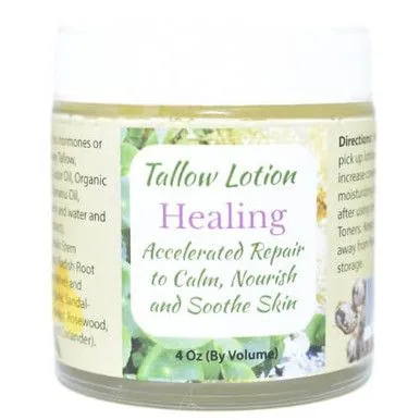 Tallow Lotion Healing