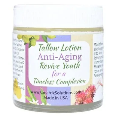 Tallow Lotion Anti-Aging