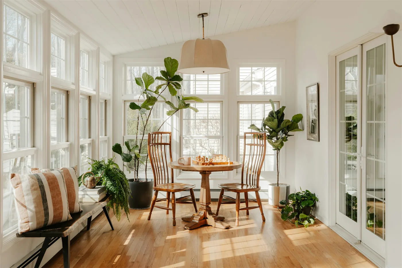 Open bright living space illustrating natural home ventilation