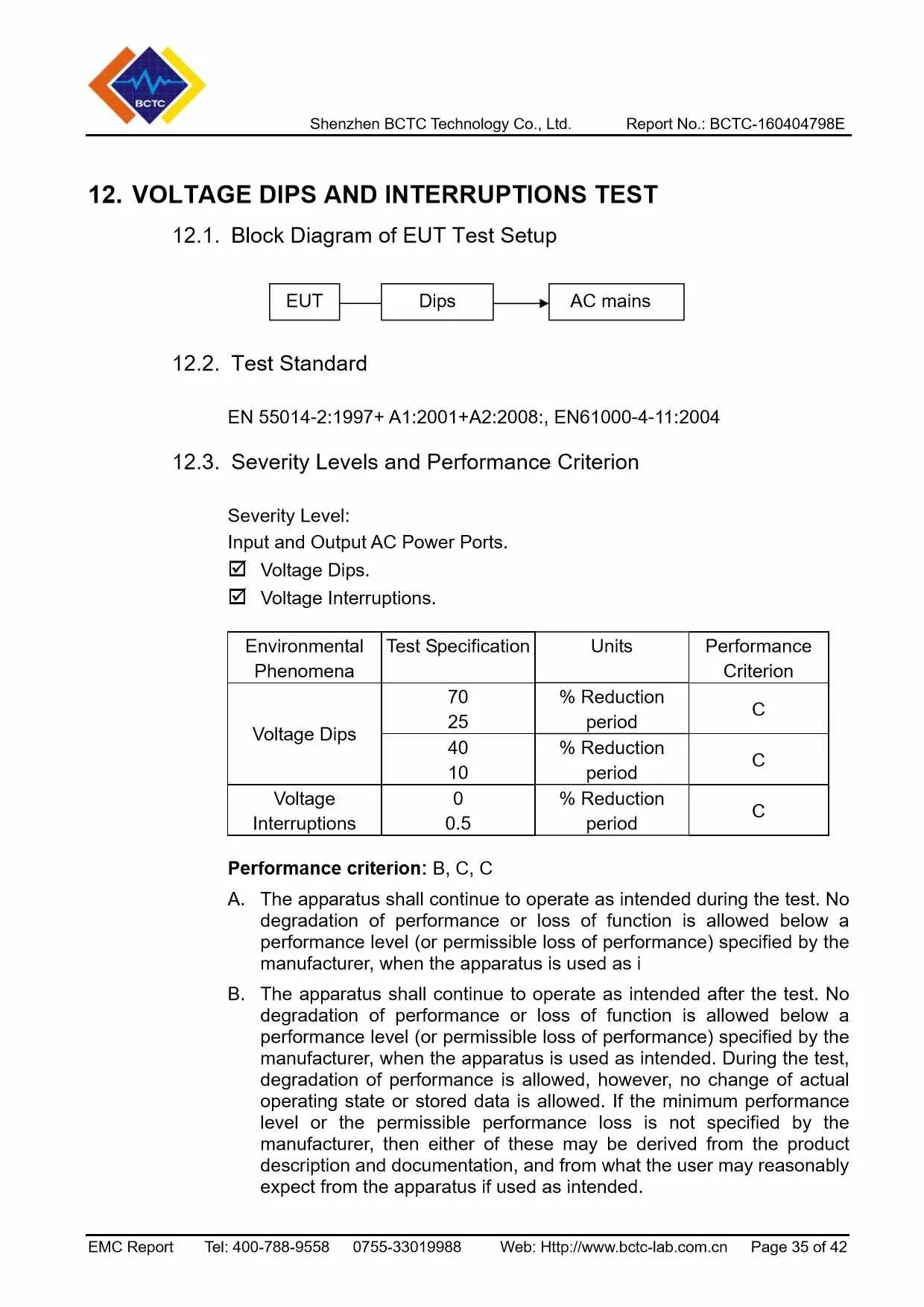 Tri-Oxy FRESH EMC Report Page 35