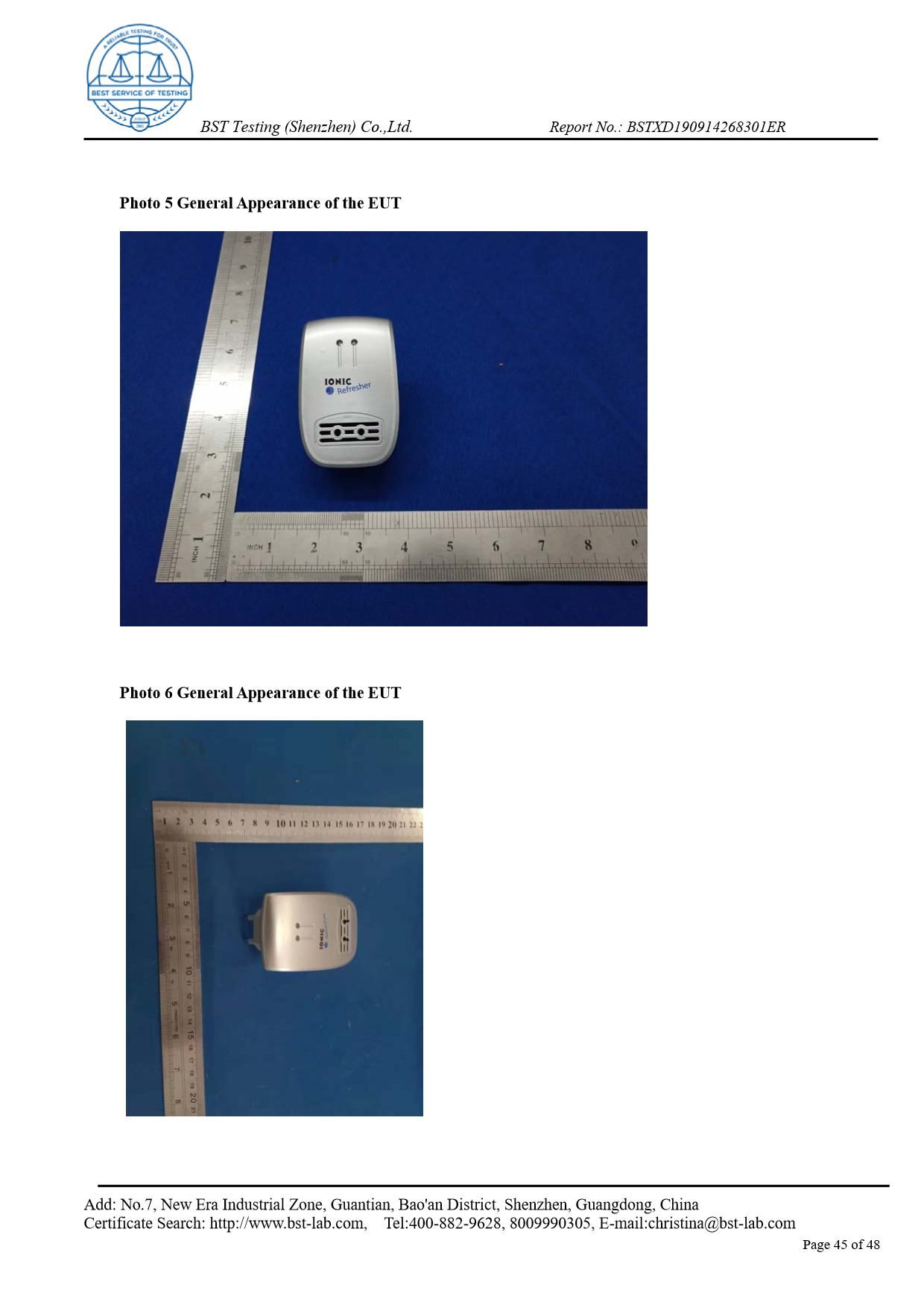 Ionic Refresher EMC Report Page 45