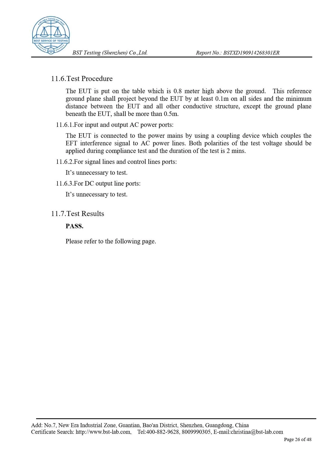 Ionic Refresher EMC Report Page 26