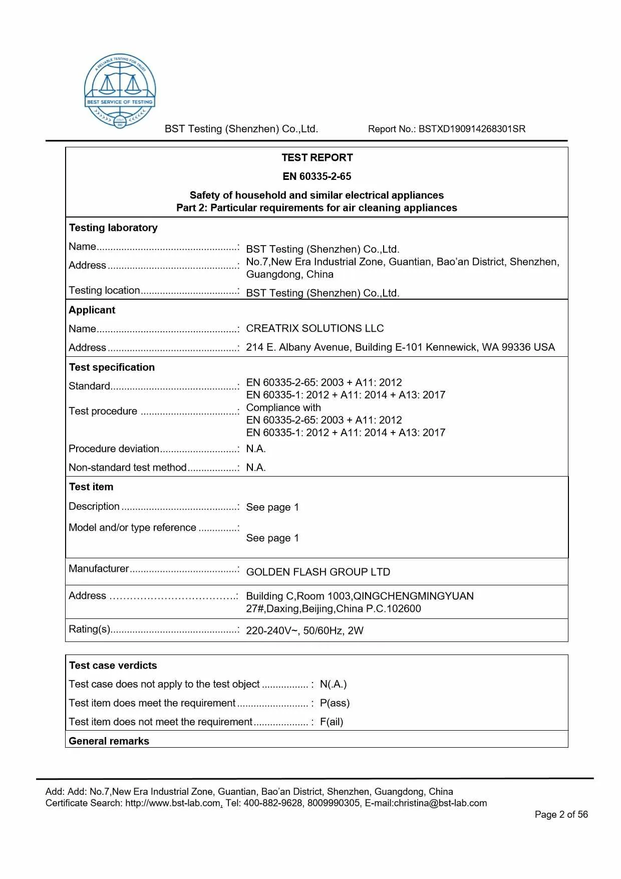 Ionic Refresher CD LVD Report Page 2