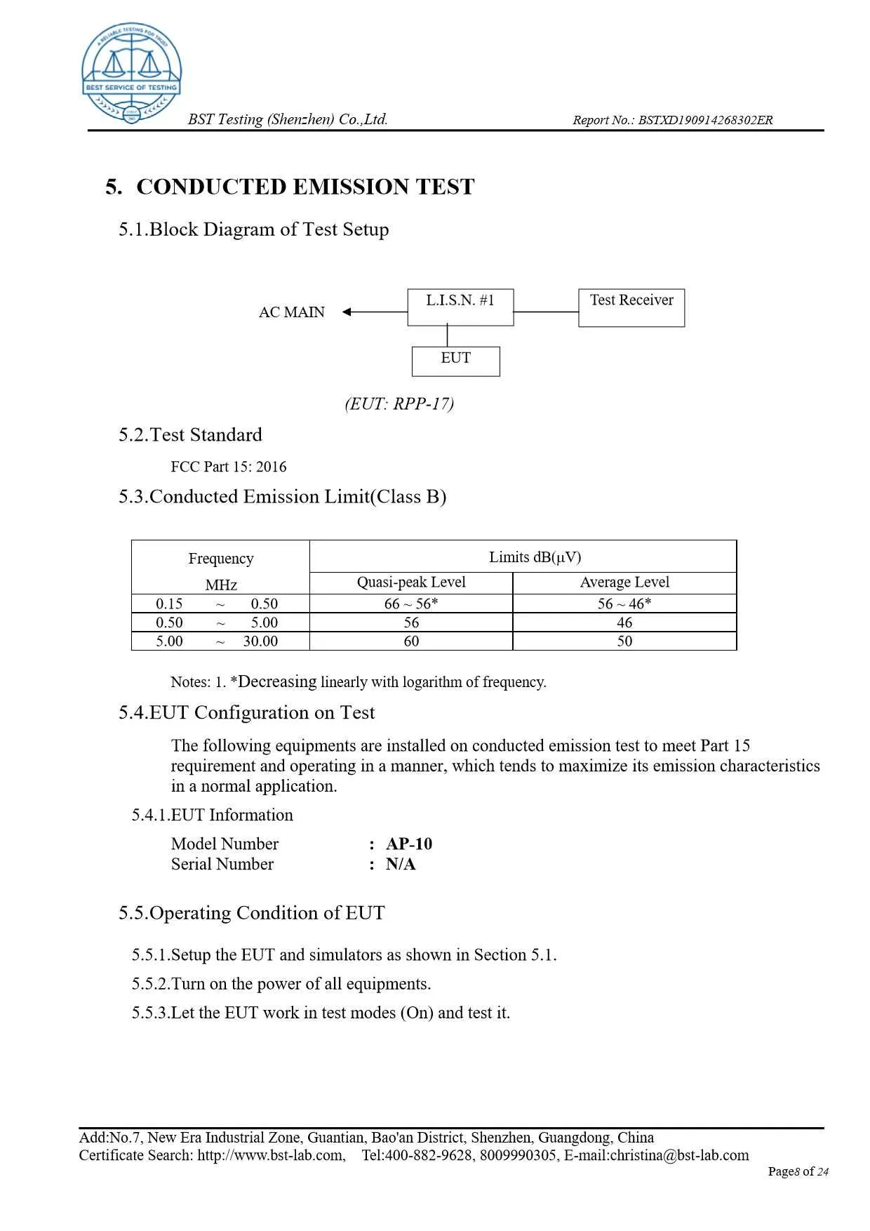 Ionic Refresher FCC Report Page 8