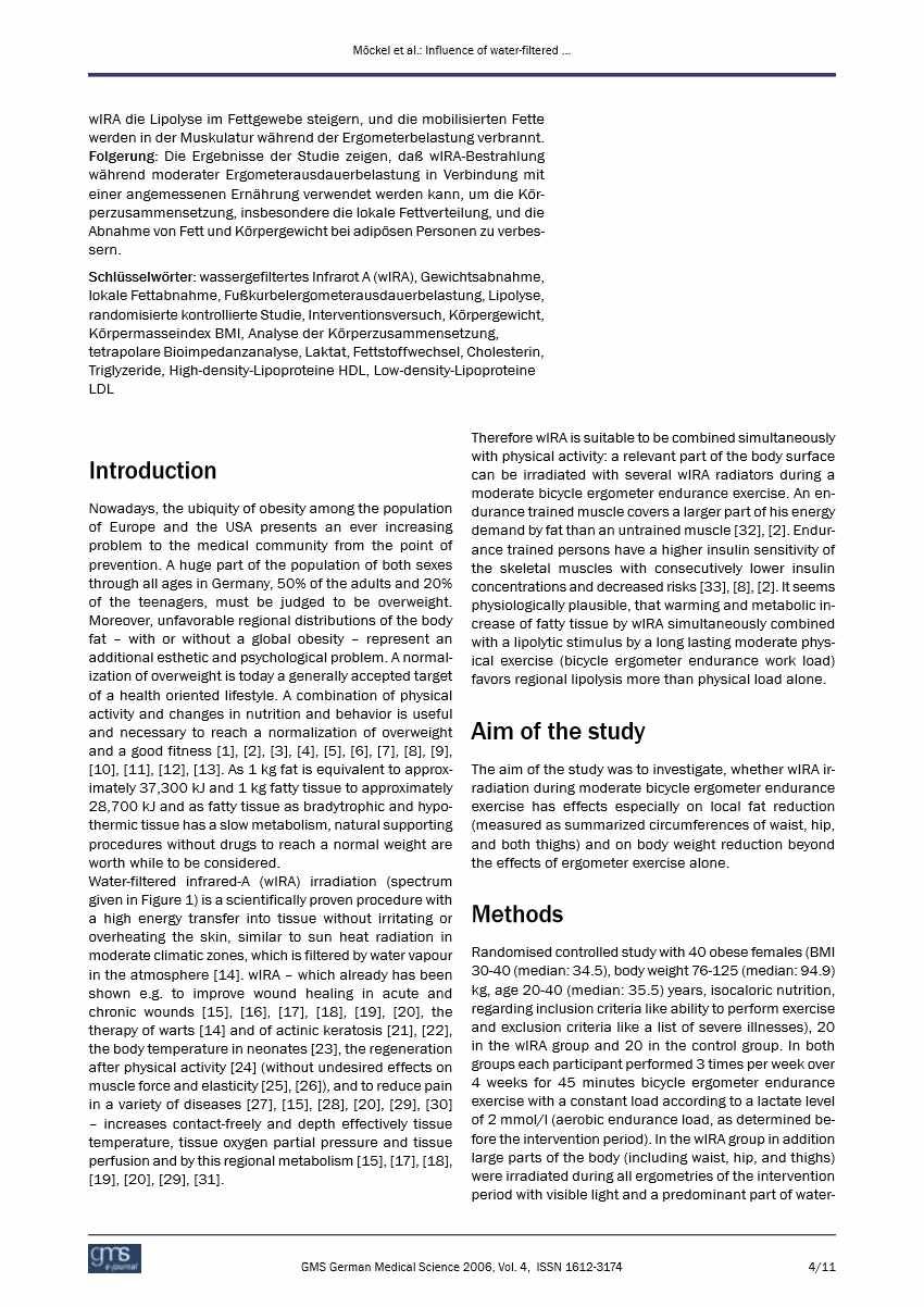Bicycle, NIR, and Weight Loss Study Page 4