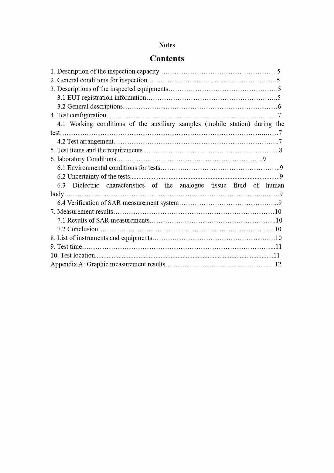 EMF Anti-Radiation Sticker Inspection Report Page 2