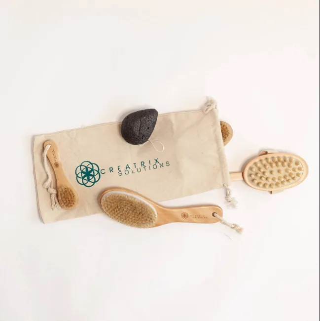 Body beauty dry brush set