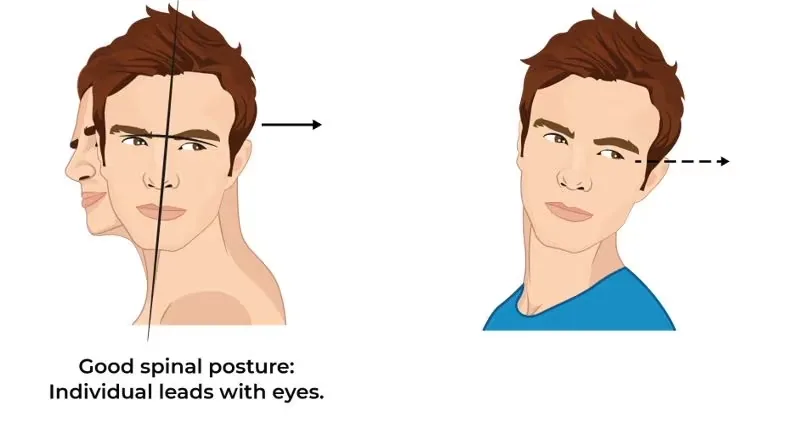Neck turn test illustration
