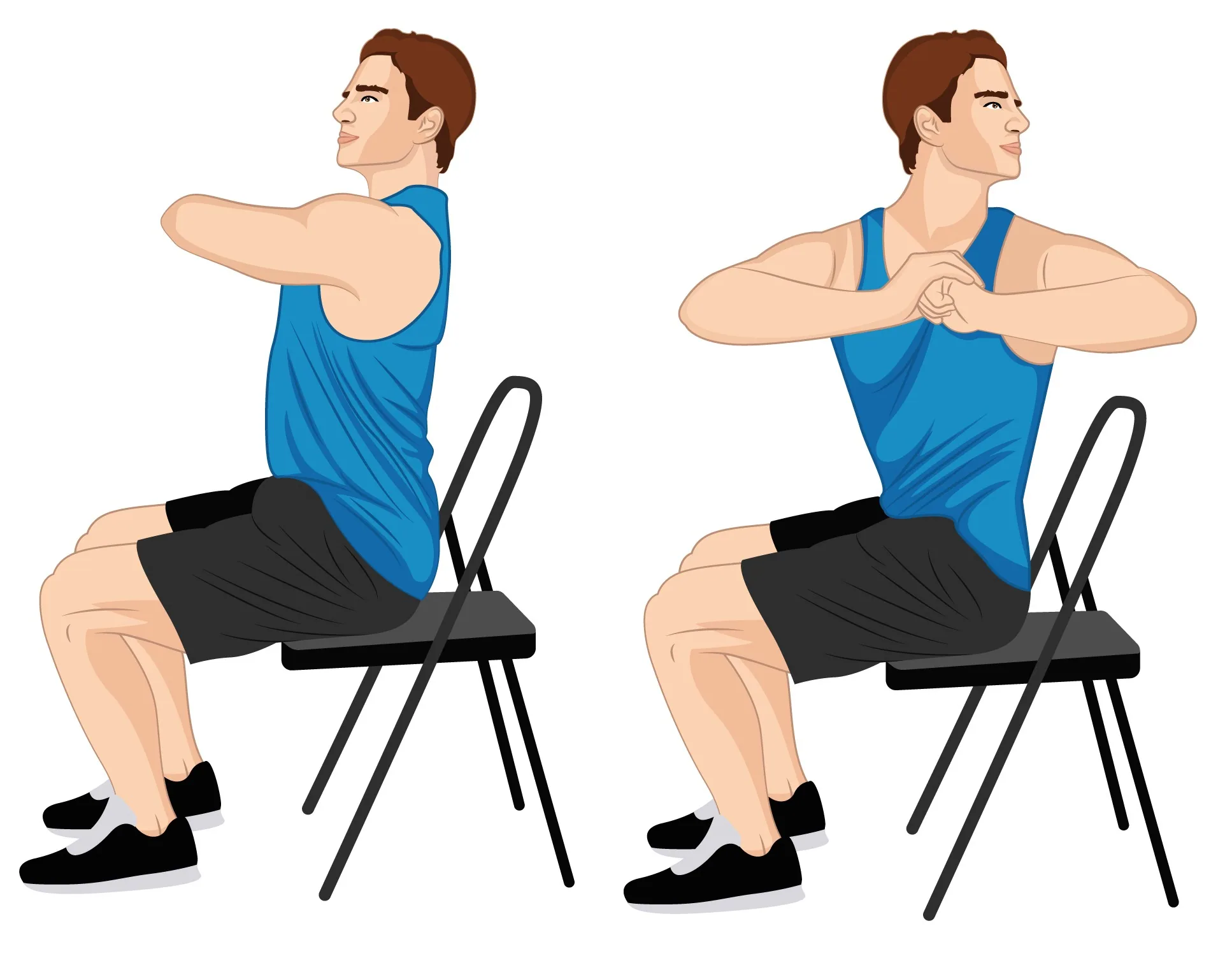 Back twist illustration for spinal disc molding