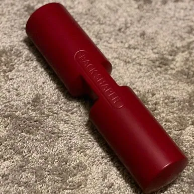 Hard density low back foam roller home exercise program