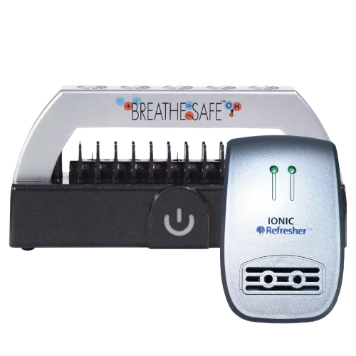 Breathe Safe and Ionic Refresher portable air purification products