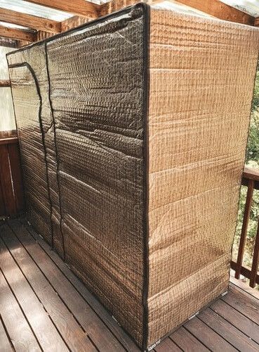 The new Hot Yoga and Exercise sauna tent, when used with the Sauna Fix NIR sauna lamp (sold separat…