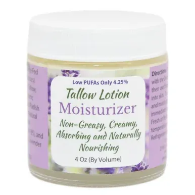 Tallow Lotion Moisturizer by Creatrix Solutions