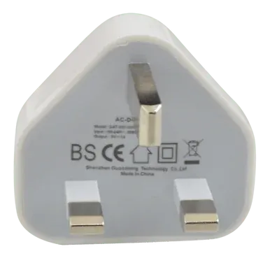 UK USB Plug Adapter for Breathe Safe Air Purifier