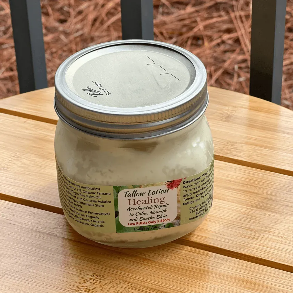 Tallow Lotion - Healing (16 oz)
