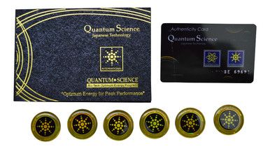 EMF Shielding | Quantum Stickers 6 pack