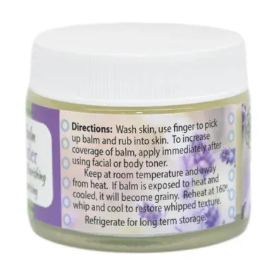 Lavender scented tallow balm directions