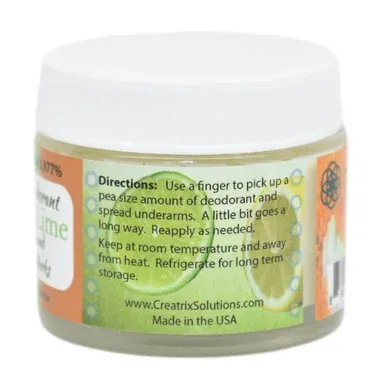 Tallow Deodorant Lemon Lime Directions