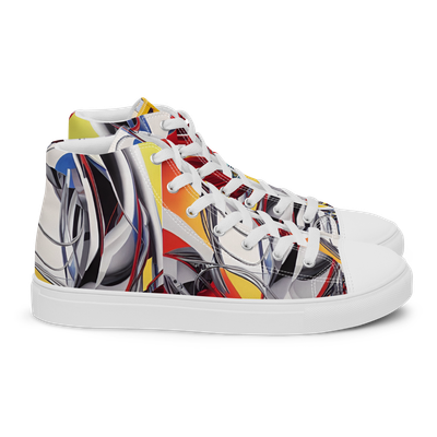 Rosenquist high top canvas shoes