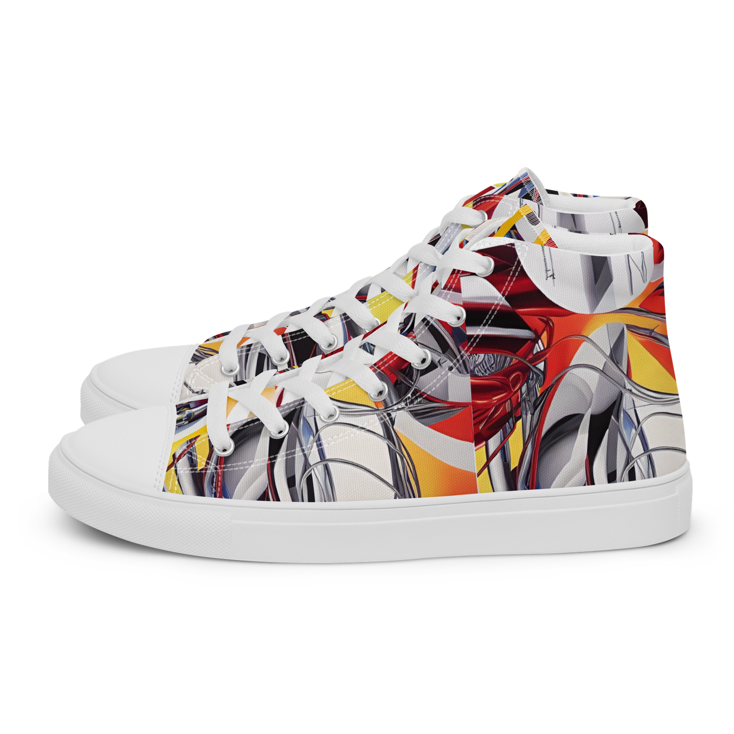 Rosenquist high top canvas shoes