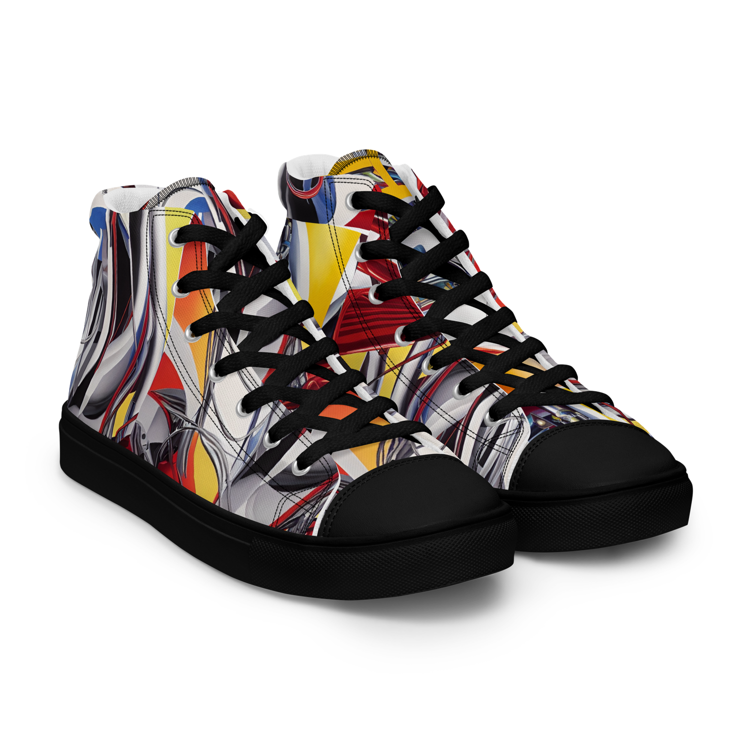 Men’s high top canvas shoes