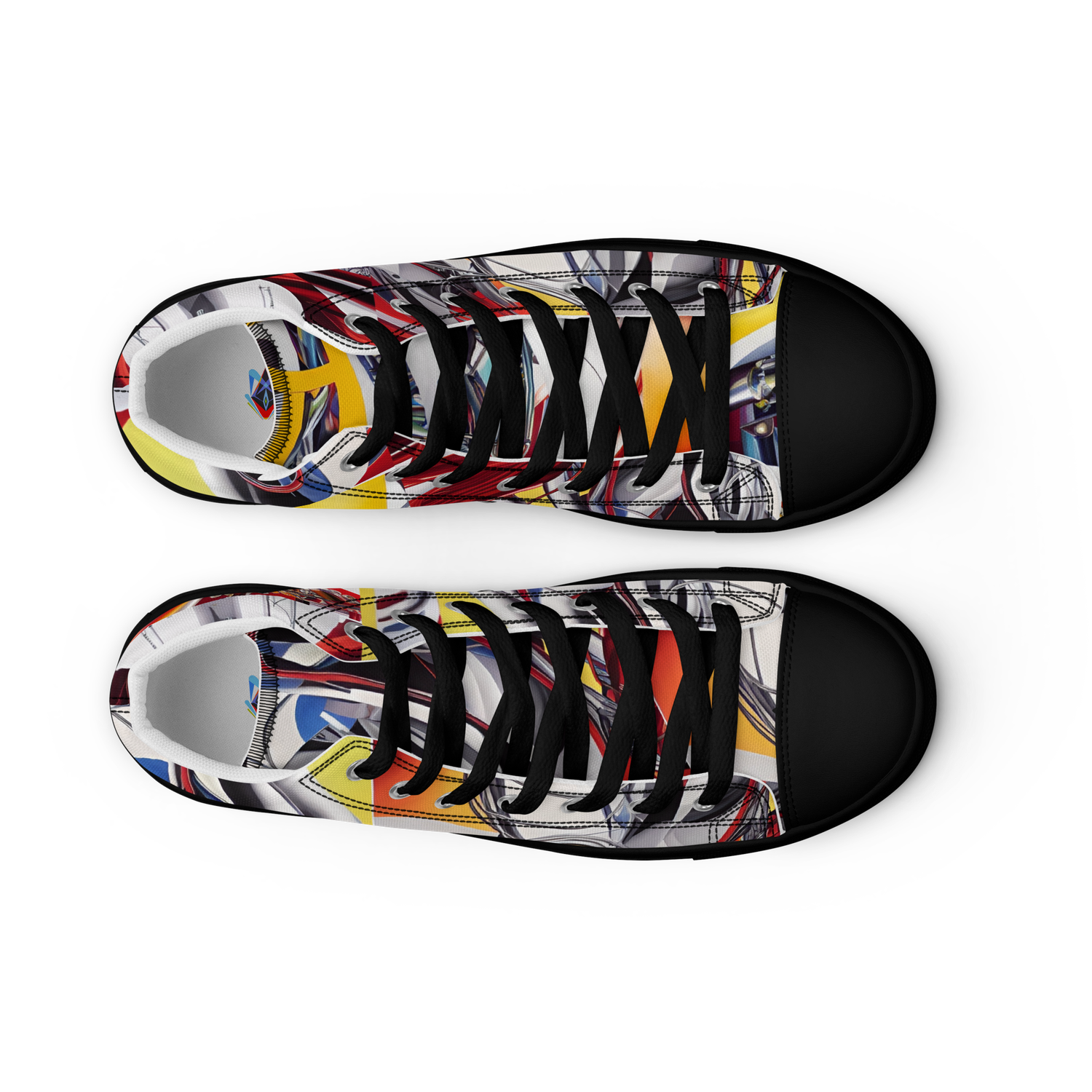 Men’s high top canvas shoes