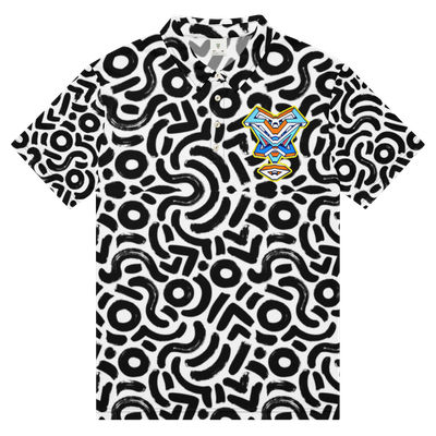 Miike’s slim Vortex logo polo