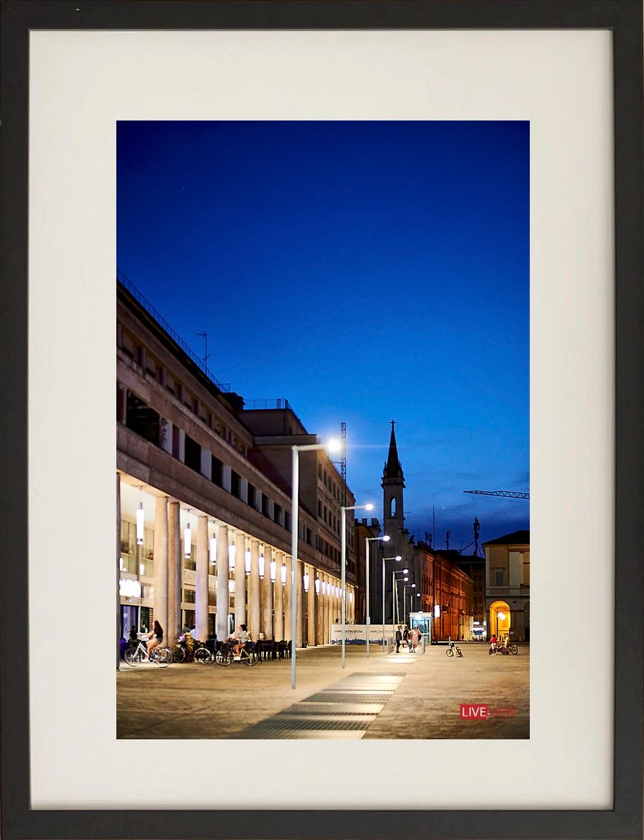la via di notte