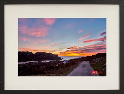 achmelvich loch roe, highland, scotland beach