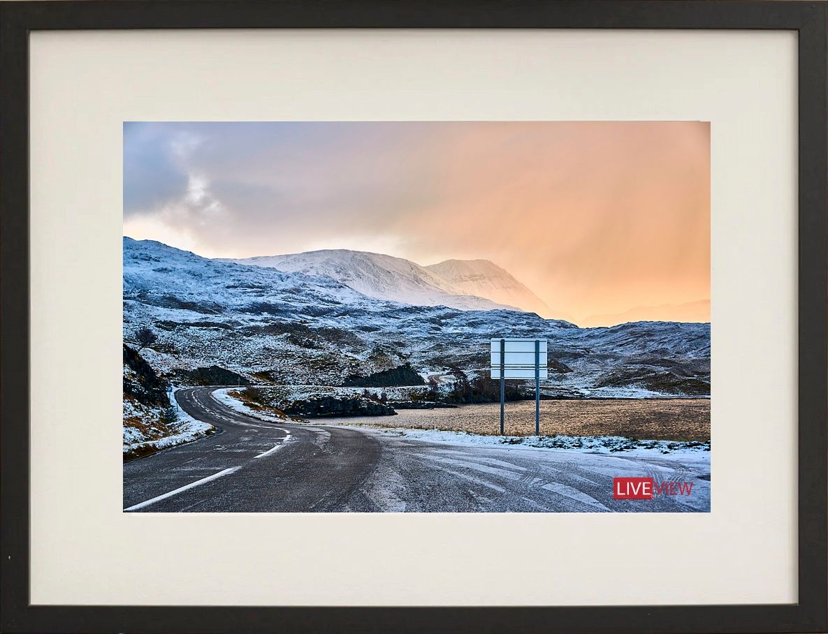 ardvreck castle and loch assynt3, highland, scotland beach
