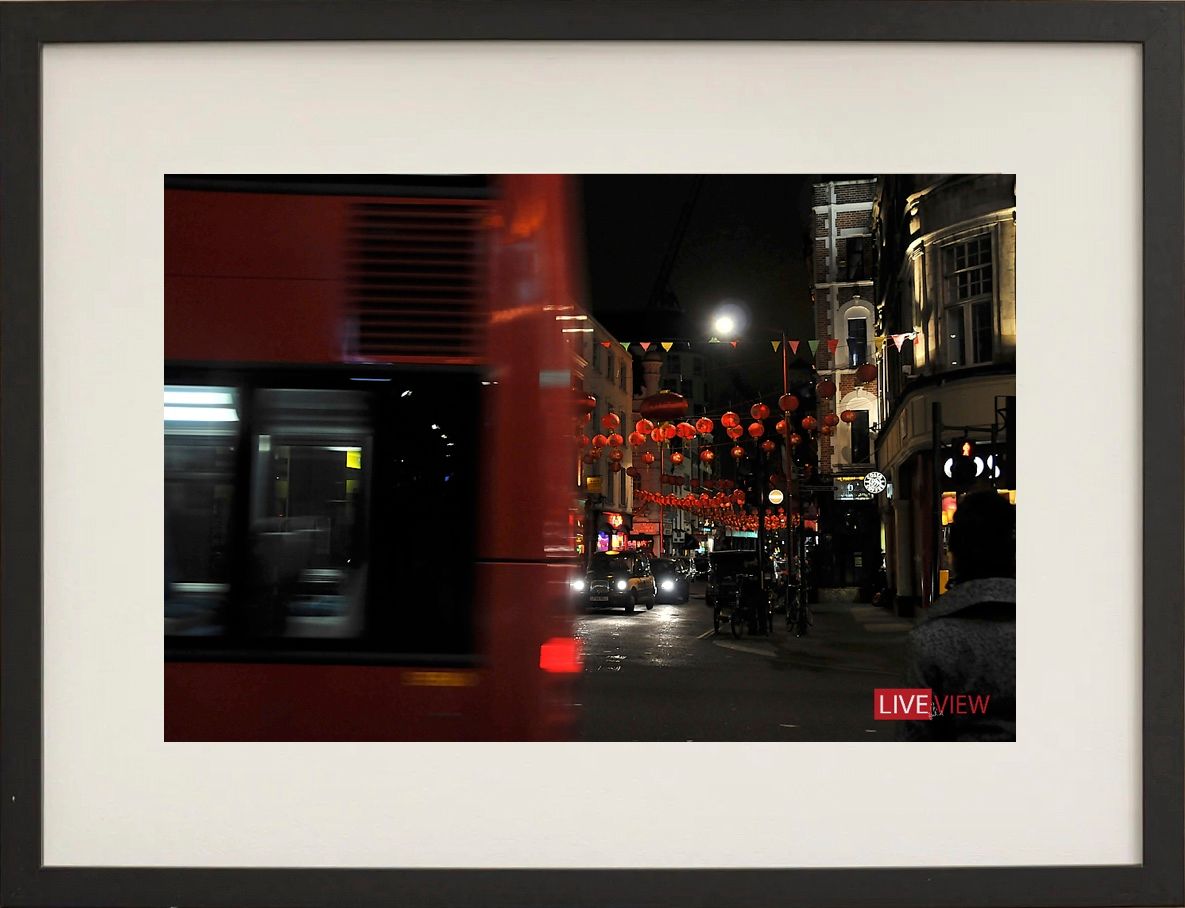 soho and london bus