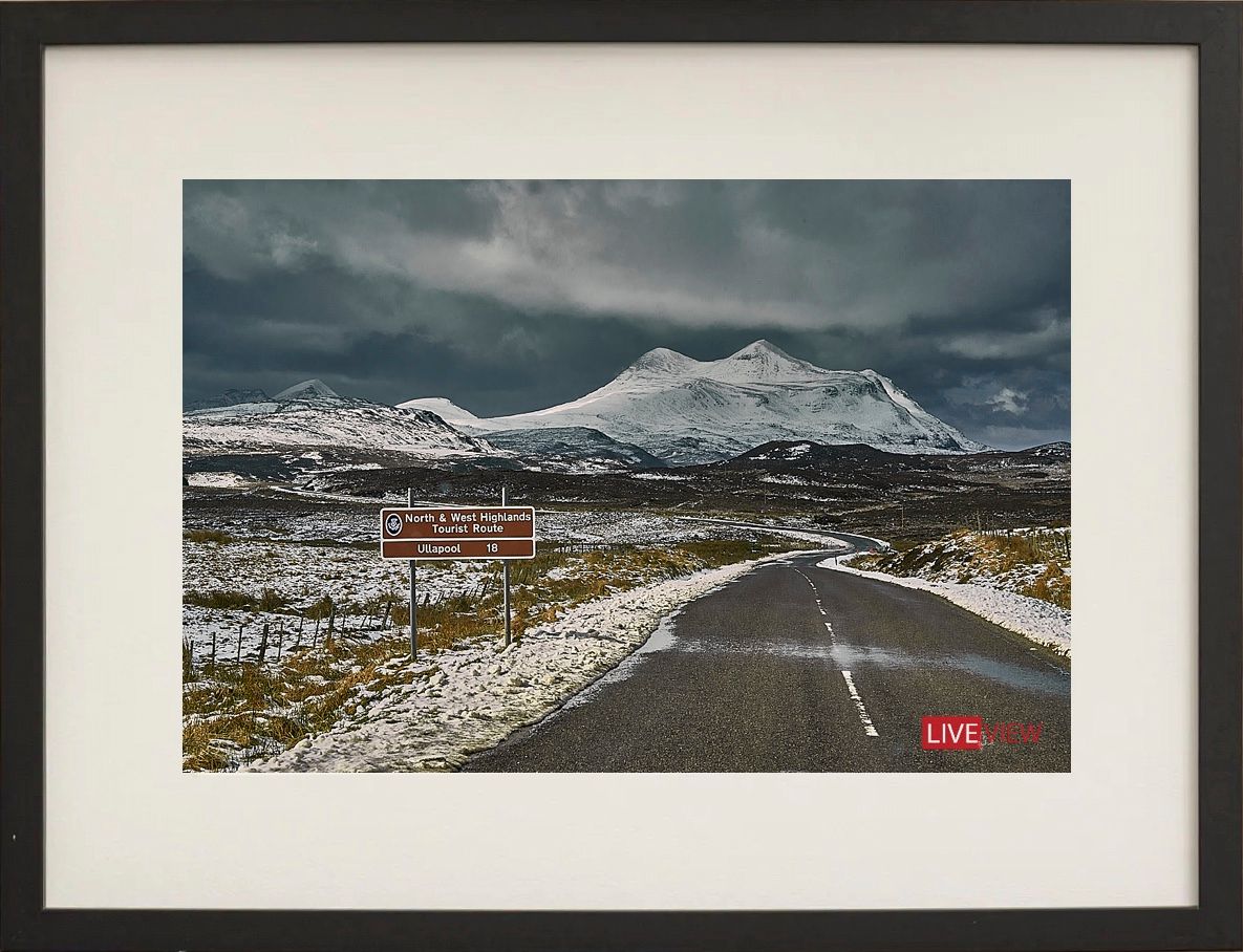 nc500 to ullapool, highland, scotland