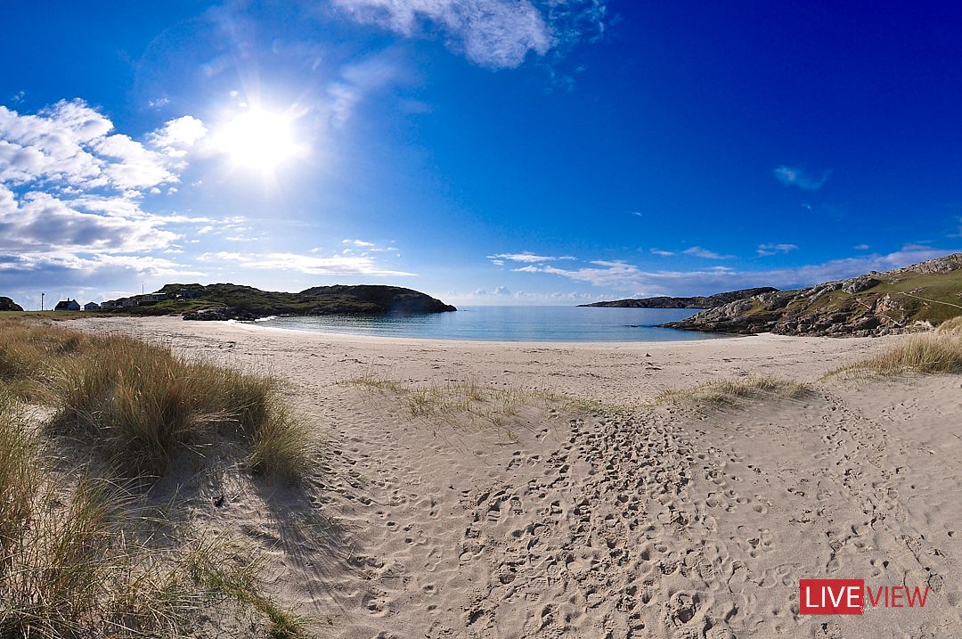 achmelvich beach, highland, scotland beach