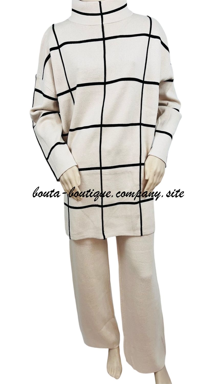 Beige winter set