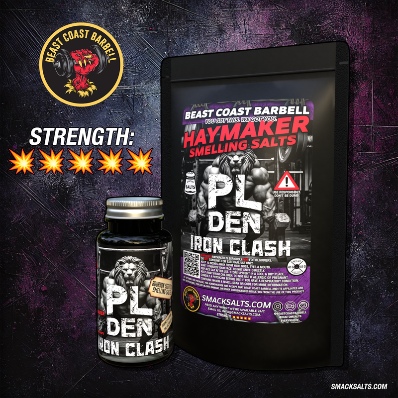 PLDEN BOURBON SCENTED HAYMAKER SMACK SMELLING SALTS