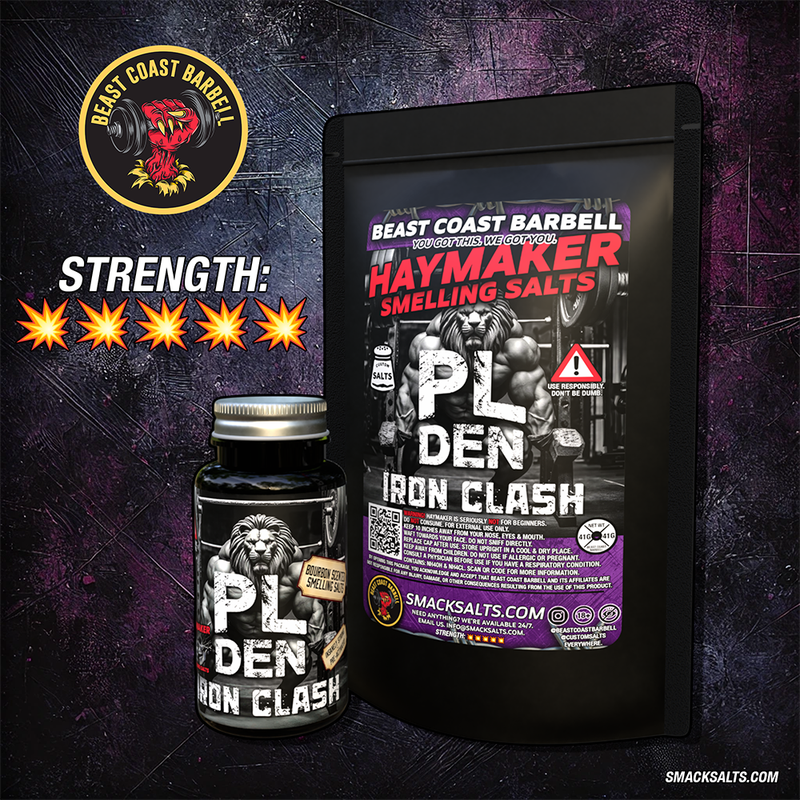 PLDEN BOURBON SCENTED HAYMAKER SMACK SMELLING SALTS