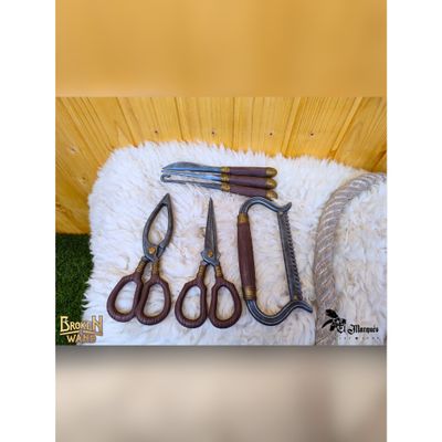 LARP Healer foam Tools Set - Foam Medical Equipment for Live Action Role Playing