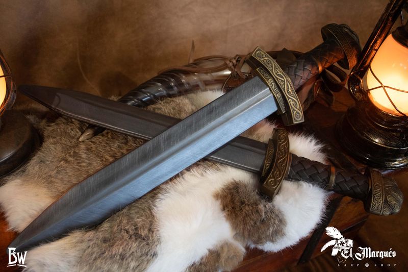 Egil dagger, Viking foam knife, LARP foam weapon, safe prop dagger