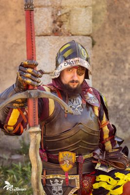 Leather eye patch warhammer style