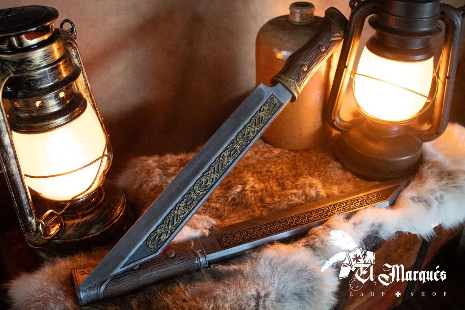 LARP seax knife